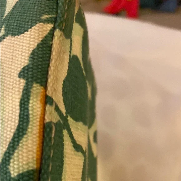 Kate Spade Green and White Botanical Tote - Picture 11 of 16